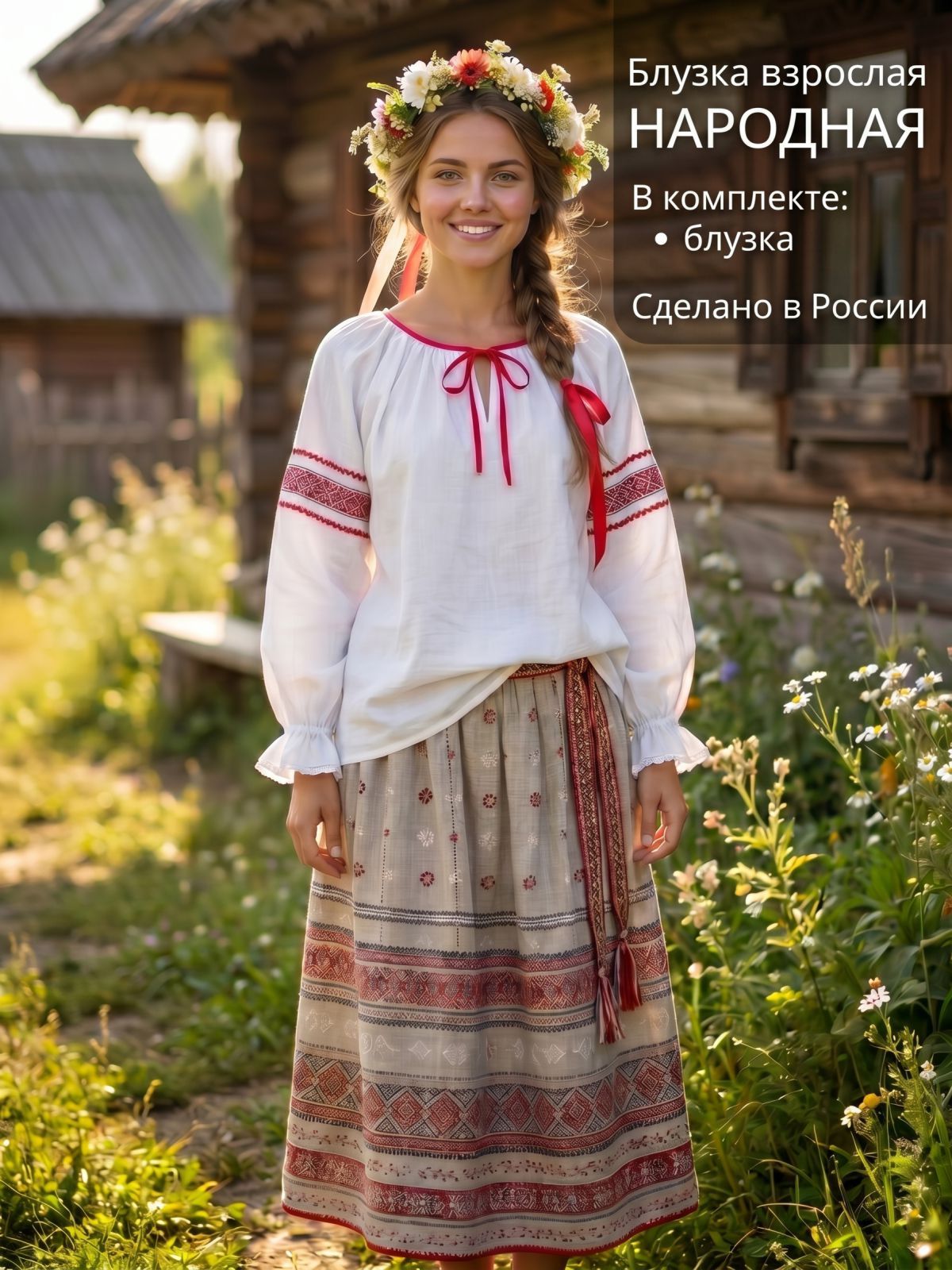 Блузка Народная